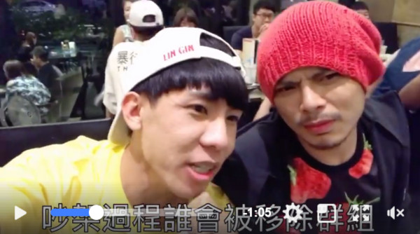 ▲▼想把誰踢群組？黃明志被釣出真話。（圖／翻攝自黃明志、林進臉書）