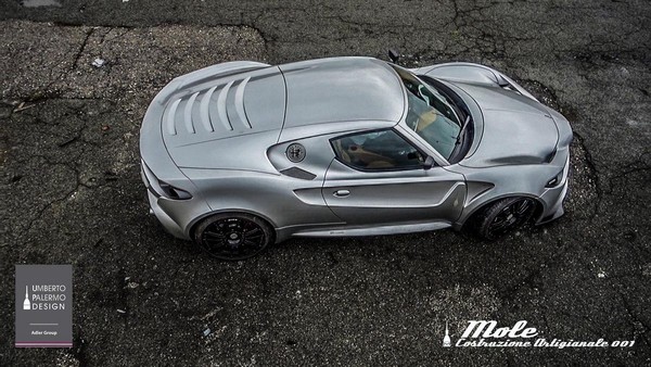 ▲Alfa Romeo新車？Mole Costruzione Artigianale 001為獨特而生。（圖／翻攝自Up-Design）