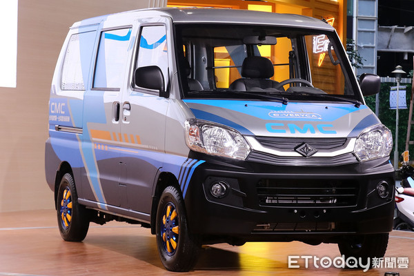 ▲台北車展／中華汽車大玩電動風！三菱EVO概念主演、純電菱利也上台。（圖／記者張慶輝攝）