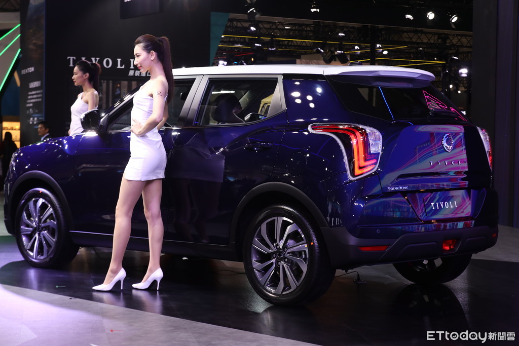 台北車展／雙龍全新Tivoli「74.8萬元」上市　追加1.5L渦輪全新引擎（圖／記者張慶輝攝）