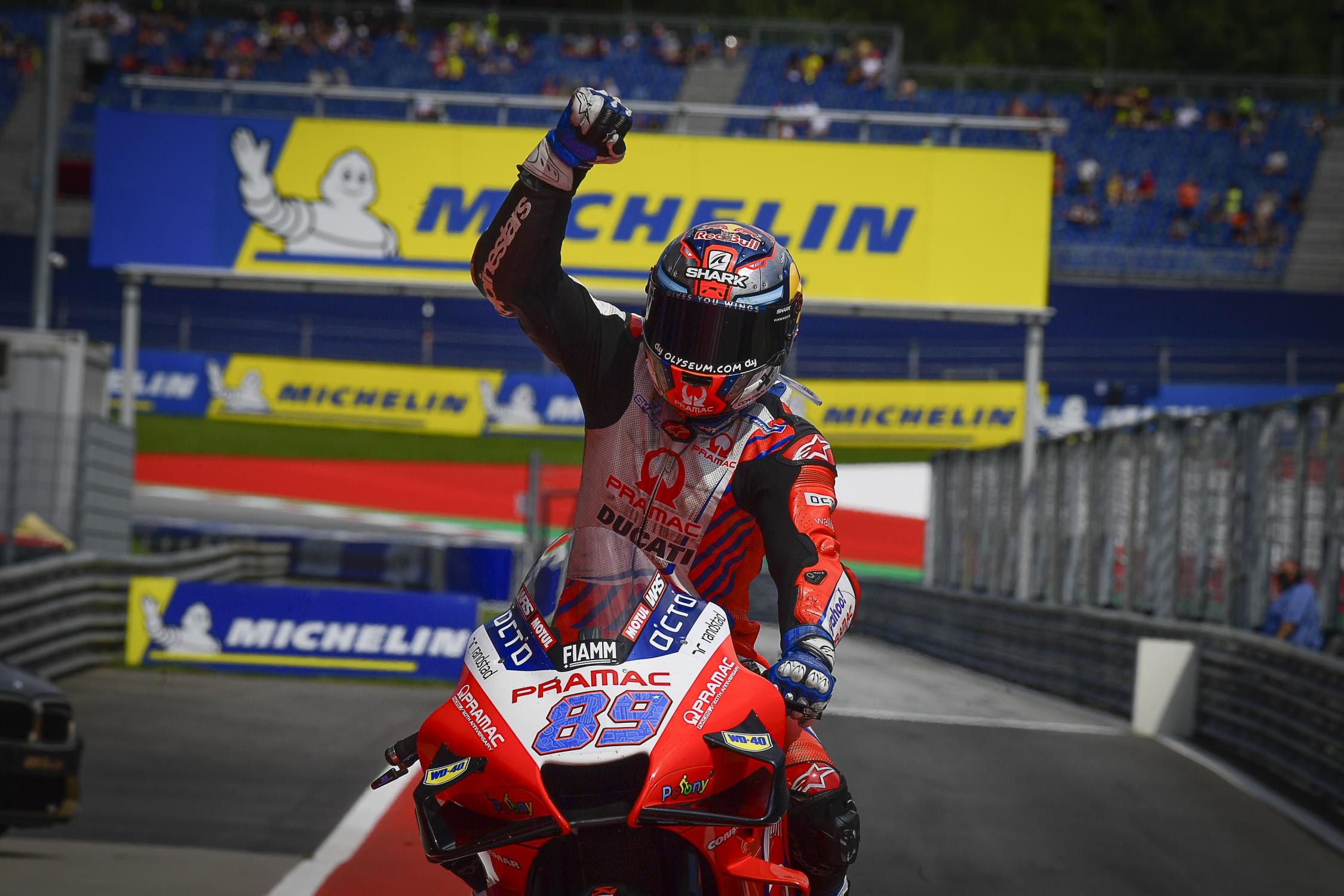 ▲MotoGP／杜卡迪菜鳥「沉穩拿下生涯第1勝」！史泰利亞站最速報。（圖／記者張慶輝攝）
