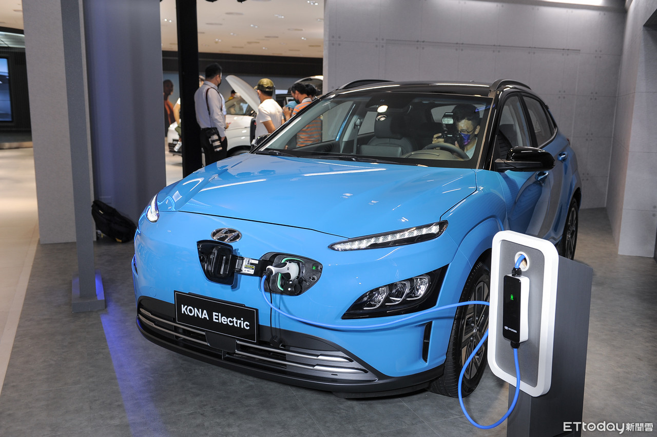 ▲Hyundai Kona Electric電動休旅上市 。（圖／記者林鼎智攝）