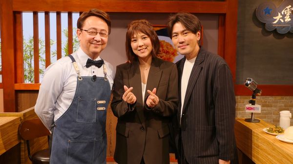 ▲朱芯儀、衛斯理上《大雲食堂》 。（圖／MOMO TV提供）