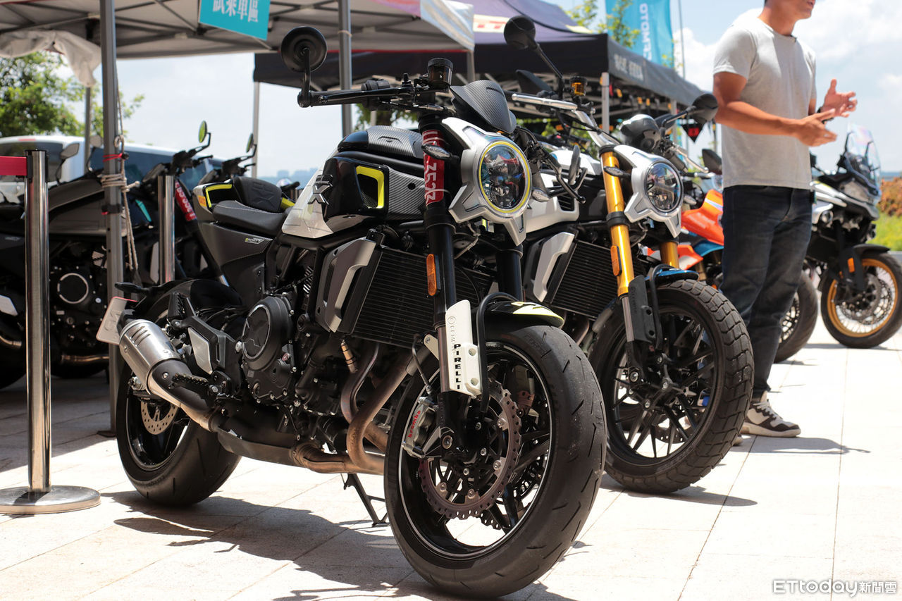 ▲16.3萬起！陸重機品牌「CFMOTO春風」首波10新車正式在台開賣。（圖／記者張慶輝攝）