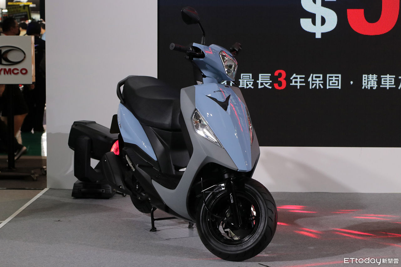 ▲56000元起！光陽「新豪邁125」重出江湖　KRV鍊條版同步亮相。（圖／記者張慶輝攝）