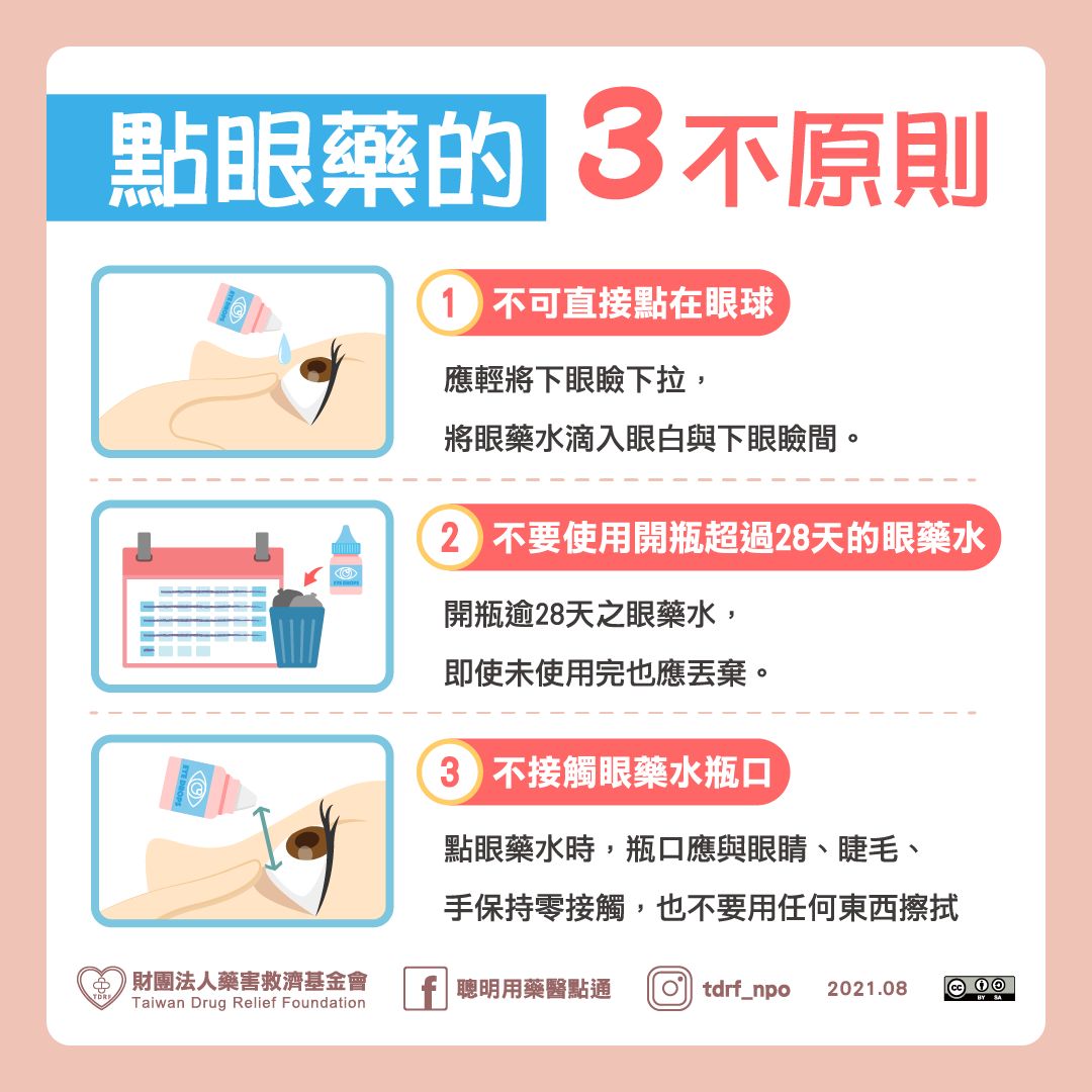 ▲▼眼花花視茫茫，眼藥水怎麼點。（圖／藥害救濟基金會提供）