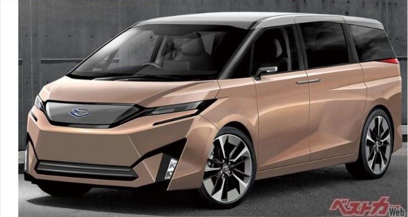 ▲日本傳出TOYOTA有意重啟Previa，轉型成電動MPV。（預想圖／翻攝自日媒《Bestcar.JP》）