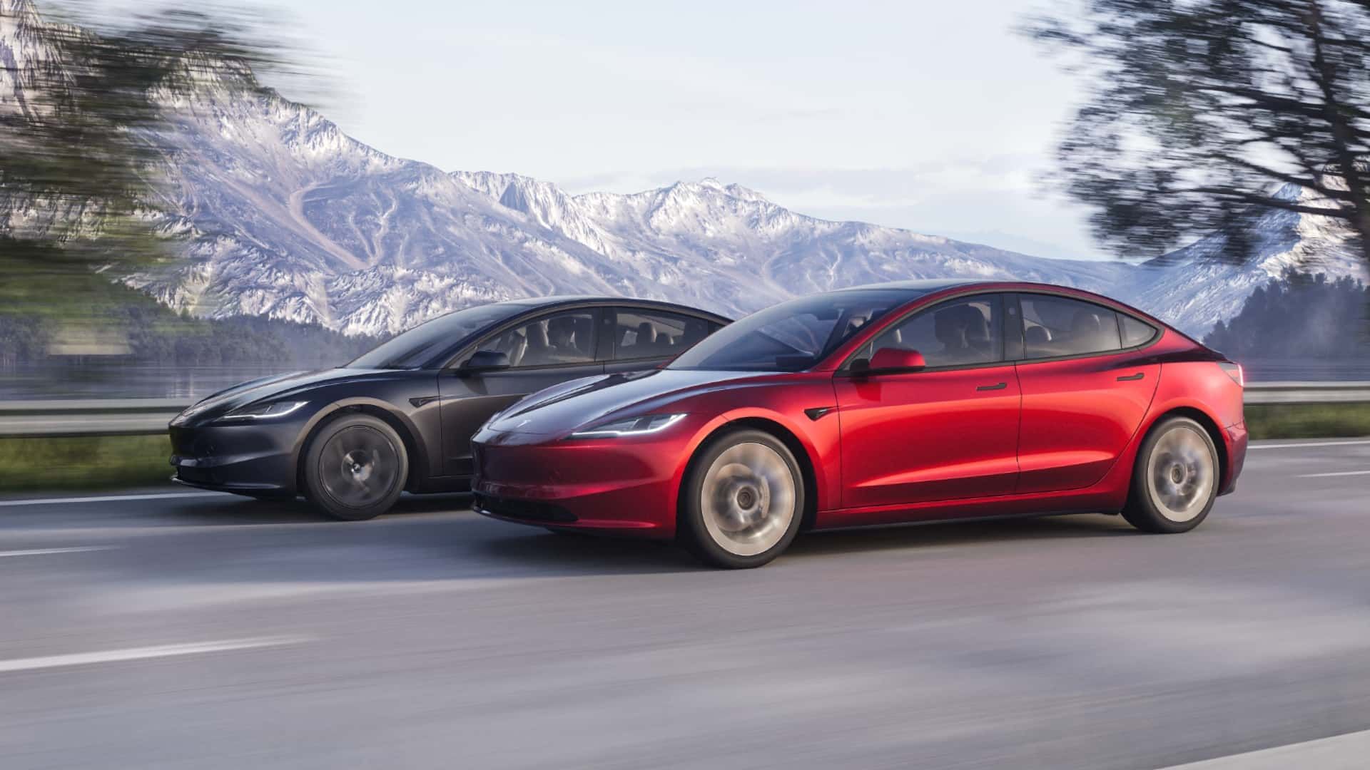 ▲特斯拉新Model 3登場！外觀變得更有侵略性。（圖／翻攝自特斯拉，以下同）