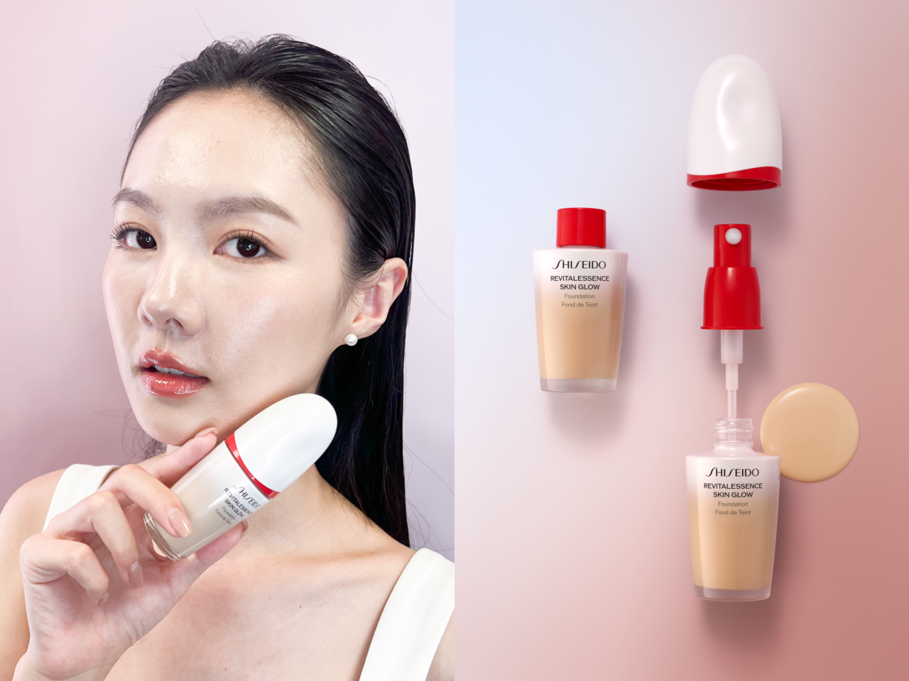 ▲RMK,資生堂,GIORGIO ARMANI,粉底,試開箱,。（圖／記者李薇攝、品牌提供）