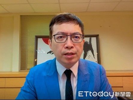 ▲萬寶投顧執行長吳榮旭分析台積電股價。（圖／劉邠如攝）