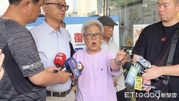 ▲罷免民進黨立委黃捷領銜人黃晃枝,黃晃枝。（圖／記者吳世龍攝）
