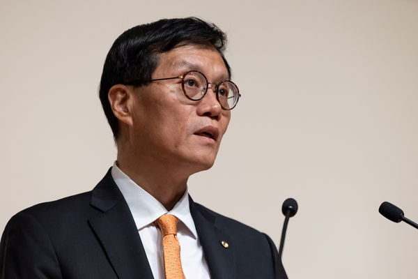 南韓央行行長李昌鏞（Rhee Chang-yong）。（圖／路透）