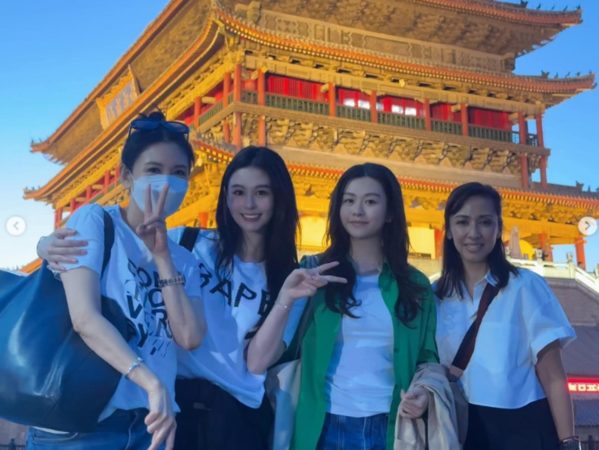▲沈月與沈日的美貌引起討論。（圖／翻攝自沈月Instagram）