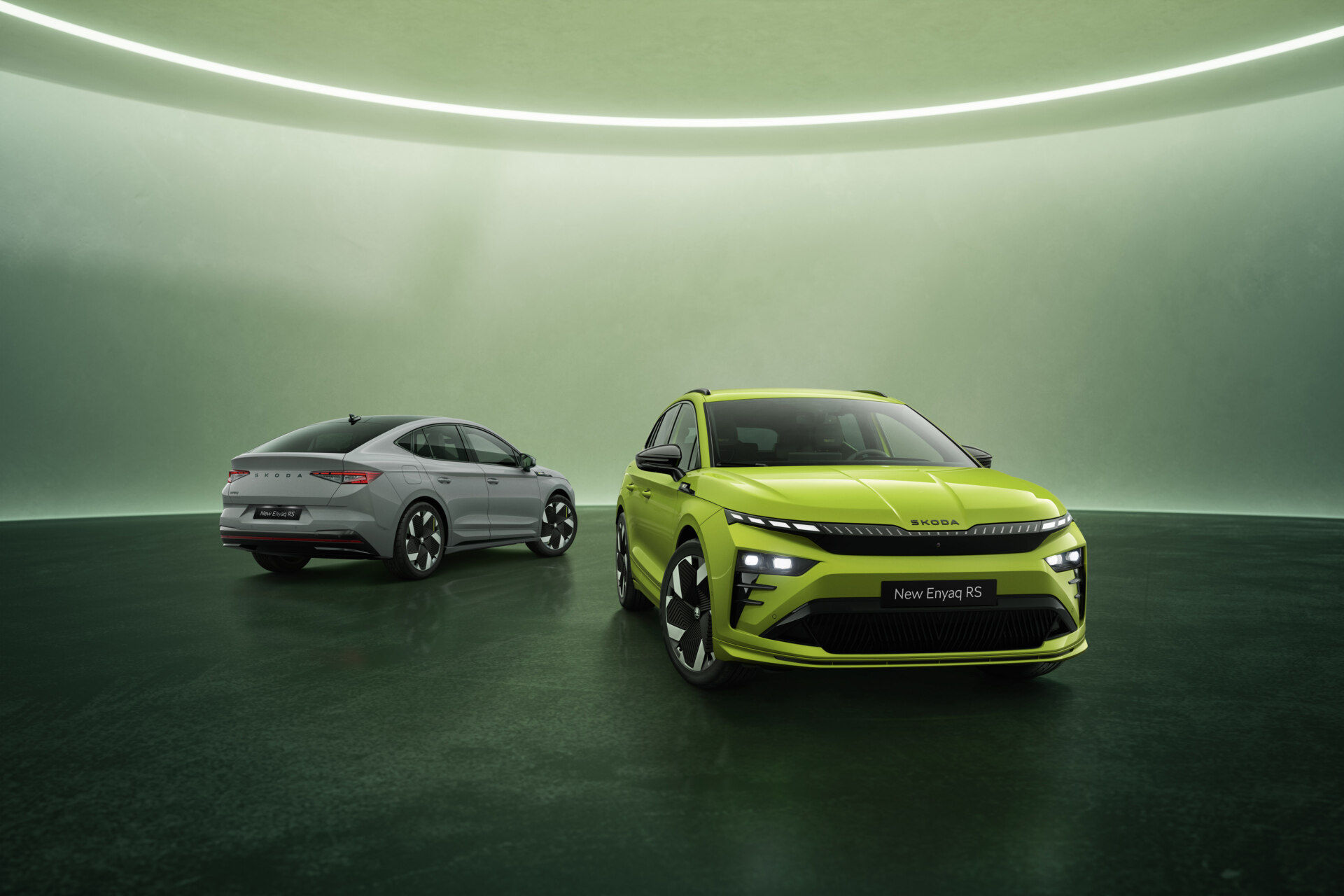 ▲Skoda Enyaq RS、Enyaq Coupe RS 。（圖／翻攝自Skoda）