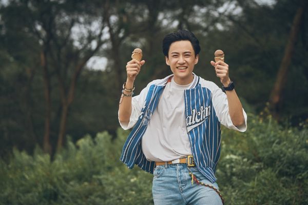 ▲《成功路上》王識賢、張詩盈、郭子乾、李程彬自由發揮。（圖／公視台語台、華視提供）
