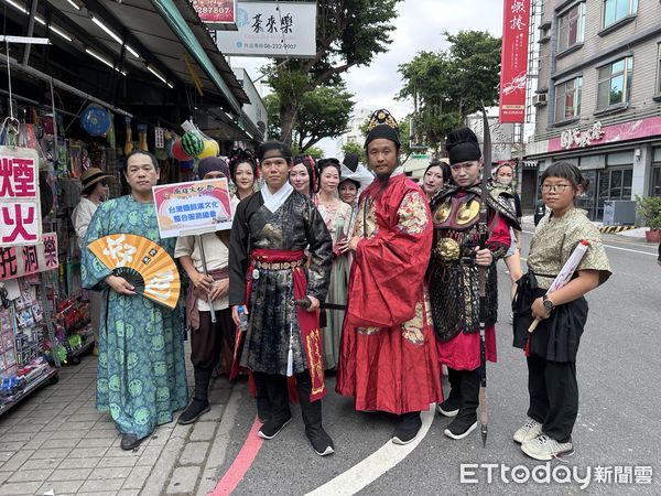 ▲安平天後宮「3+1鼓樂盛會」活動熱鬧展開，鼓聲響徹街頭巷弄，吸引大批民眾參與。（記者林東良翻攝，下同）