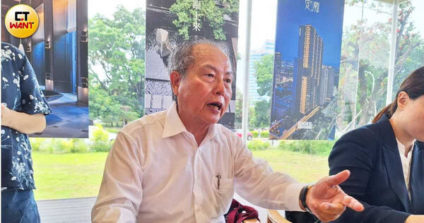 國城建設總裁洪平森表示，金融緊縮下，最慘的就是戰戰兢兢把一生精力都投入建築事業的小型建商。（圖／林榮芳攝）