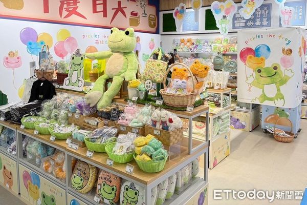▲水豚君、萌蛙匹克。（圖／記者游瓊華翻攝）