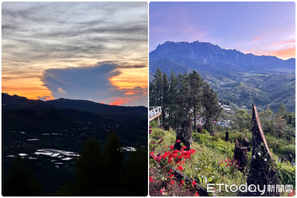 ▲沙巴Perkasa Hotel Mt. Kinabalu,沙巴旅遊,神山。（圖／記者彭懷玉攝）