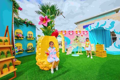 夏威夷小島搬進桃園！美式造景免費拍